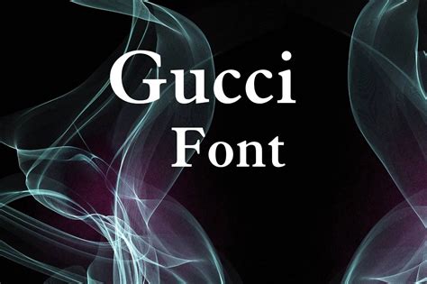 gucci fonts free download